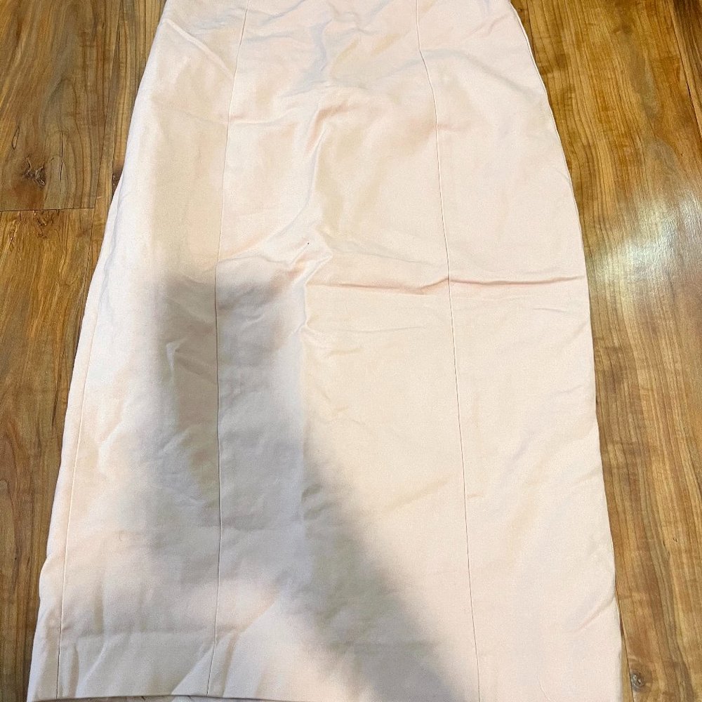 PHILOSOPHY BLUSH PINK PENCIL SKIRT